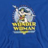 Dc Wonder Woman Star Of Paradise Island Adult Pull-Over Hoodie - 2 of 4