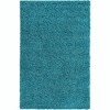 Unique Loom Solid Shag Solid Indoor Woven Area Rug - 2 of 4