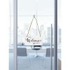 Darware Meeting in Progress / Do Not Disturb Wood Sign, Reversible Home and Office Meeting Door Hanger - 3 of 4
