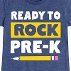 Girls' - Instant Message - Ready To Rock Pre-K Fitted Short Sleeve Graphic T-Shirt - 2 of 4