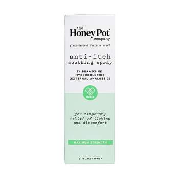 The Honey Pot Anti-Itch Spray with 1% Pramoxine - 2.7 fl oz