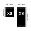 Unique Bargains Woven Crafting Clothing Sewing Embroidered Size Labels 100 Pcs - 2 of 4