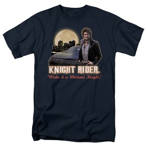 Men's Knight Rider Full Moon T-Shirt - 1 of 4