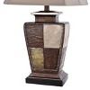 Austin Table Lamp with Gold Leaf Finish Bronze/Cream - StyleCraft - 3 of 4