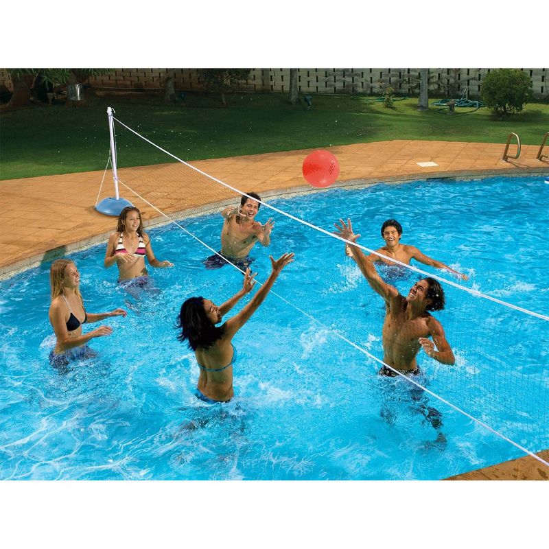 Poolmaster Swimming Pool Volleyball and Badminton Game, 2 of 6
