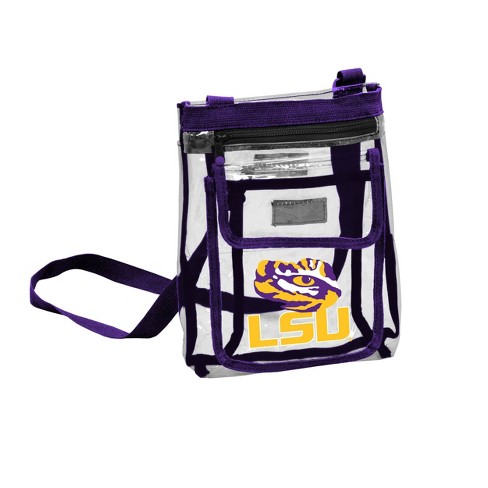 Clear cheap lsu purse