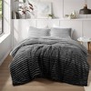 Intelligent Design Avril Fluffy Ribbed Plush Comforter Set - 3 of 4