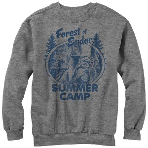 Men's Star Wars Forest of Endor Summer Camp Sweatshirt - 1 of 3