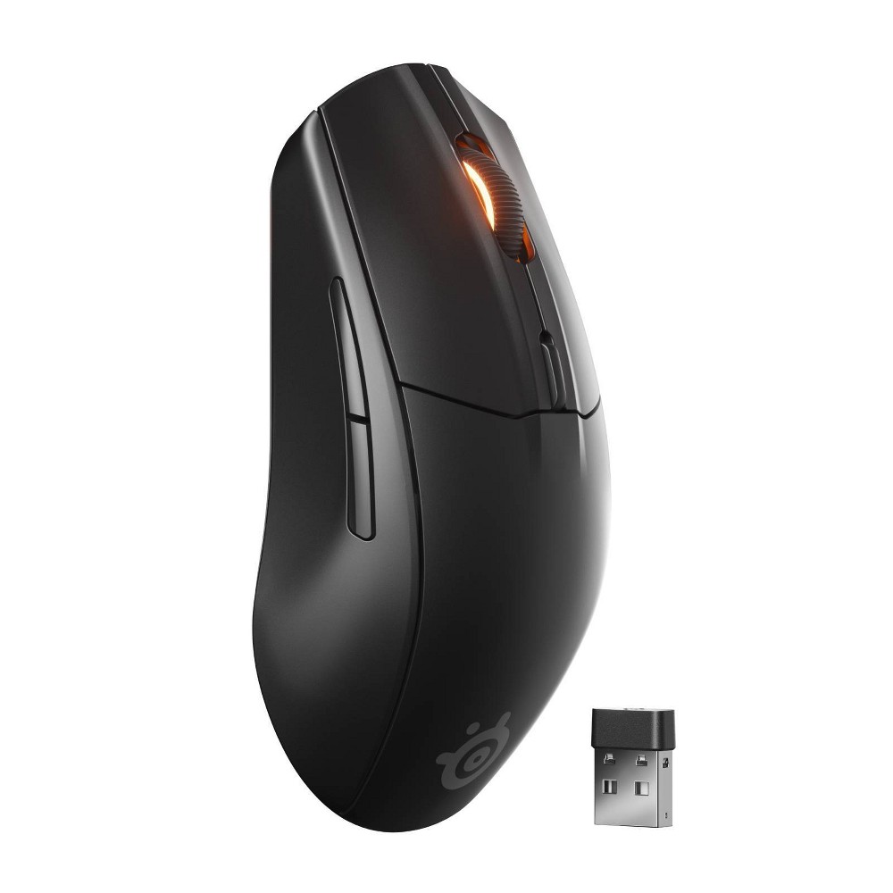 steelseries rival 3 wireless gaming mouse - black