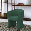 ROOMTEC Accent Arm Chair, Minimalist Style Leisure Backrest Chair, Living Room Barrel Chair, for Bedroom, Office - 4 of 4