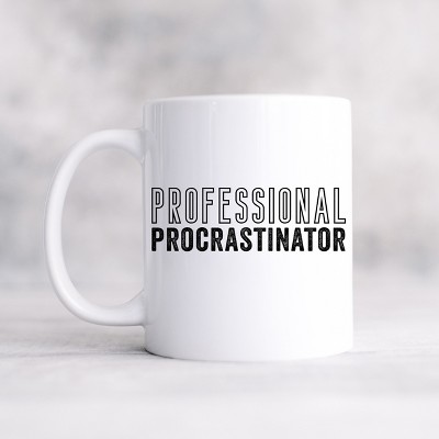 City Creek Prints Professional Procrastinator Mug - White : Target