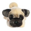 Aurora Medium Pug Miyoni Realistic Stuffed Animal Brown 11" - 2 of 4