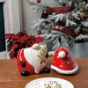 Tabletop Santa Treat Jar.  -  One Treat Jar Inches -  Christmas Tree  -  112747  -  Ceramic  - - 2 of 3