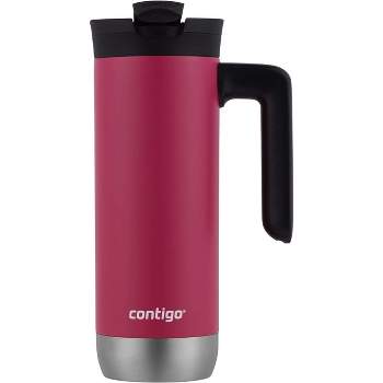 Contigo West Loop Stainless Steel Vacuum-Insulated Travel Mug  with Spill-Proof Lid, Keeps Drinks Hot up to 5 Hours and Cold up to 12  Hours, 16oz Bright Lavender : Home & Kitchen