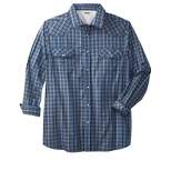 Boulder Creek by KingSize Men's Big & Tall Western Snap Front Shirt