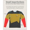 Men's Star Trek Tng Engineering Uniform (Front Back Print) Long Sleeve Costume T-Shirt - 4 of 4