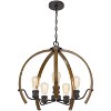 Cal Lighting 60W x 5 Riverton metal chandelier - 2 of 4