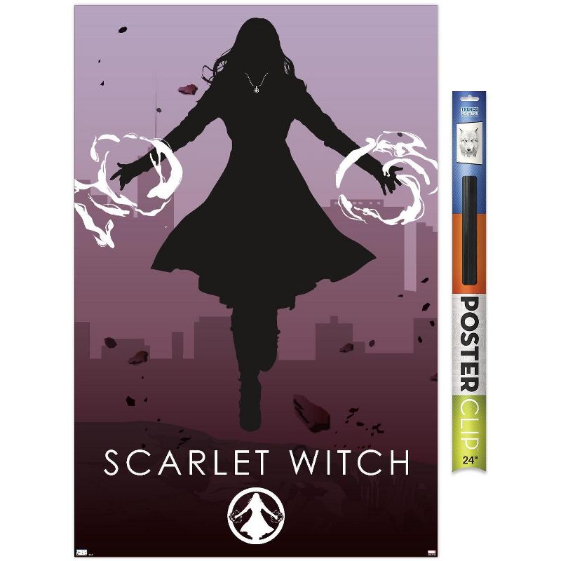 Trends International Marvel Comics - Scarlet Witch - Minimalist Unframed Wall Poster Prints, 1 of 6