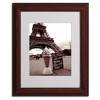 Trademark Fine Art -Kathy Yates 'Eiffel Tower Ice Cream Cone 2' Matted Framed - 3 of 3