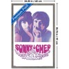Trends International Sonny and Cher - Westbury Music Fair Framed Wall Poster Prints - 3 of 4