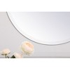 Elegant Lighting Gracin Round Mirror 24 inch in Clear - 4 of 4