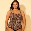 Women's Tiered Ruffle Tankini Top - Shade & Shore™ - 4 of 4
