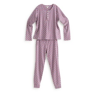 Vera Bradley Women's Outlet Cotton Henley Pajama Set - 1 of 3