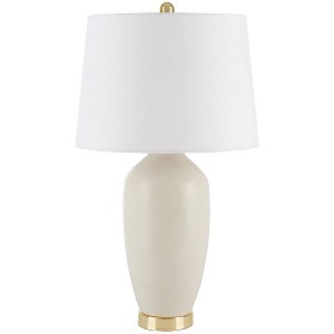 Laine Table Lamp - 26 Inch Height - TBL9006 - Natural - Safavieh - 1 of 4