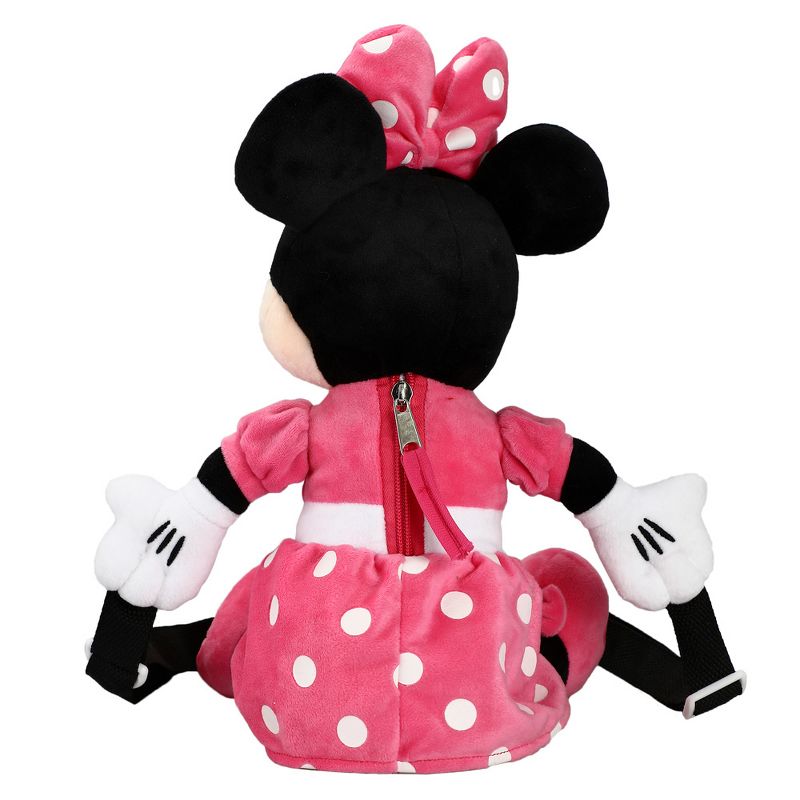 Disney Minnie Mouse Stuffed Plush backpack, 2 of 6