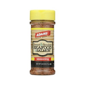 Adams Sweet & Smokey Seafood & Salmon Seasoning, 3.92 OZ - 1 of 4