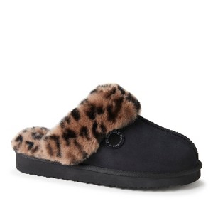 Fireside By Dearfoams Women's Sydney Genuine Shearling Scuff Slipper - 1 of 4