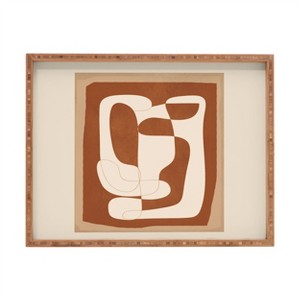Nadja Abstract Geometry 2 Rectangular Tray - Deny Designs - 1 of 2