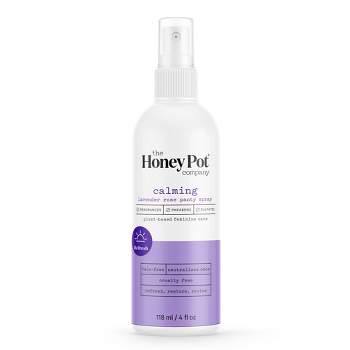 The Honey Pot Company, Refreshing Lavender Rose Panty and Body Plant-Derived Deodorant Spray - 4 fl oz