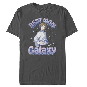 Men's Star Wars Mother's Day Best Mom in Galaxy T-Shirt - 1 of 4