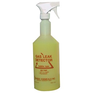 Highside Chemicals Mid-Temp Gas Leak Detector, 32-Oz. Sprayer Bottle in Yellow - 1 of 3