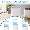 coucheta 14000 BTU Portable Air Conditioner with Cooling, Dehumidifier, Fan & Sleep Mode, for Rooms up to 750 Sq.Ft, Remote & Window Kit Included - 4 of 4