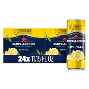 San Pellegrino Italian Sparkling Drink Limonata - 11.15 Fl Oz Bottle(Pack of 24) - 1 of 4