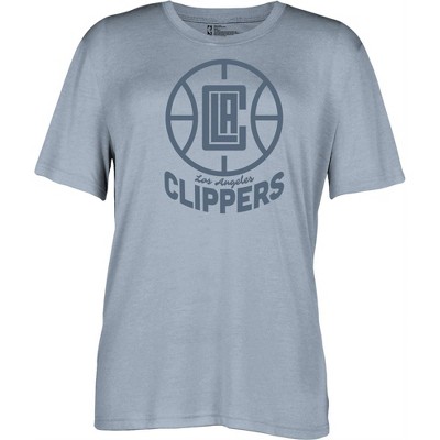 NBA Los Angeles Clippers Women's Short Sleeve Vintage Logo Tonal Crew T-Shirt