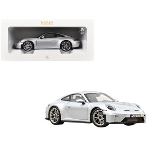 2025 Porsche 911 GT3 Touring GT Silver Metallic 1/18 Diecast Model