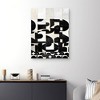 30" x 40" Scramble by Nikki Chu Canvas Art Print - Masterpiece Art Gallery: Modern Abstract Unframed Canvas - 2 of 4