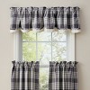 Park Designs Slate Dylan Lined Layered Valance 16''L - 2 of 3