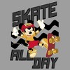 Boy's Disney Mickey Mouse Skate All Day Pull Over Hoodie - 2 of 4
