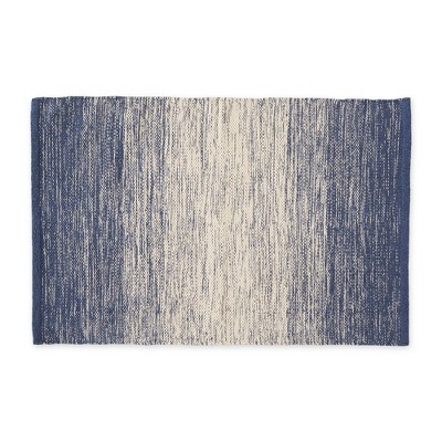 Design Imports Kristin Ombre Stripe Rug - French Blue - 2 X 3 Ft