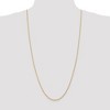 Black Bow Jewelry 2mm, 14k Yellow Gold, D/C Quadruple Rope Chain Necklace - 2 of 4