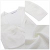 Cardigan for Girls Open Front Sweater Long Sleeve Loose Fit Sweater Jacket - 3 of 4