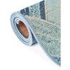 Unique Loom    Outdoor Modern Rippling Area Rug - 4 of 4