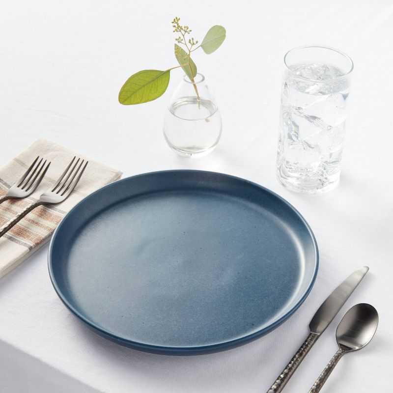 10&#34; Stoneware Tilley Dinner Plate Blue - Threshold&#8482;, 2 of 4