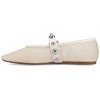 Journee Womens Naveah Studded Ballet Flats - 2 of 4