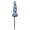 CAVINAS 9 FT Windproof Beach Umbrella, Deck Umbrella, Waterproof Outdoor Shade for Poolside, Terrace, Garden, without Base - 4 of 4