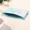 Unique Bargains Women's Letter B Makeup Bag Blue 1 Pc - 2 of 3